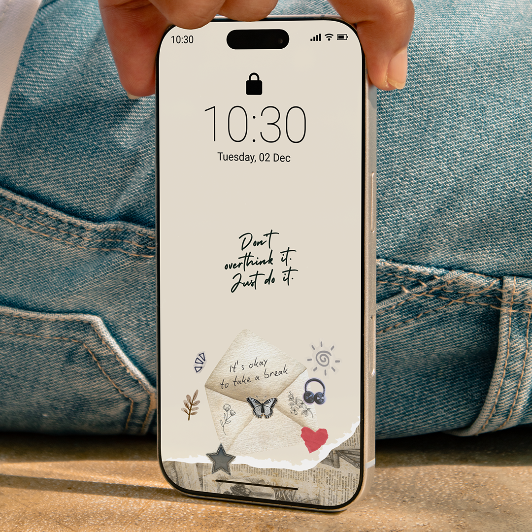 10 Digital Phone Wallpapers with Positive Affirmations