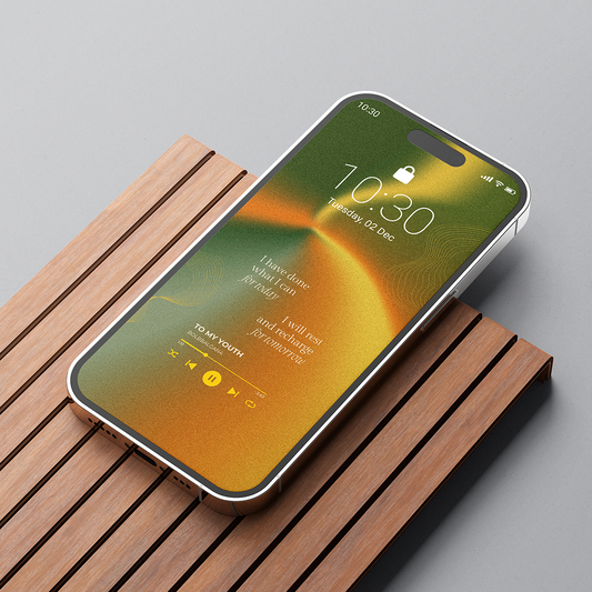 10 Digital Phone Wallpapers with Positive Affirmations