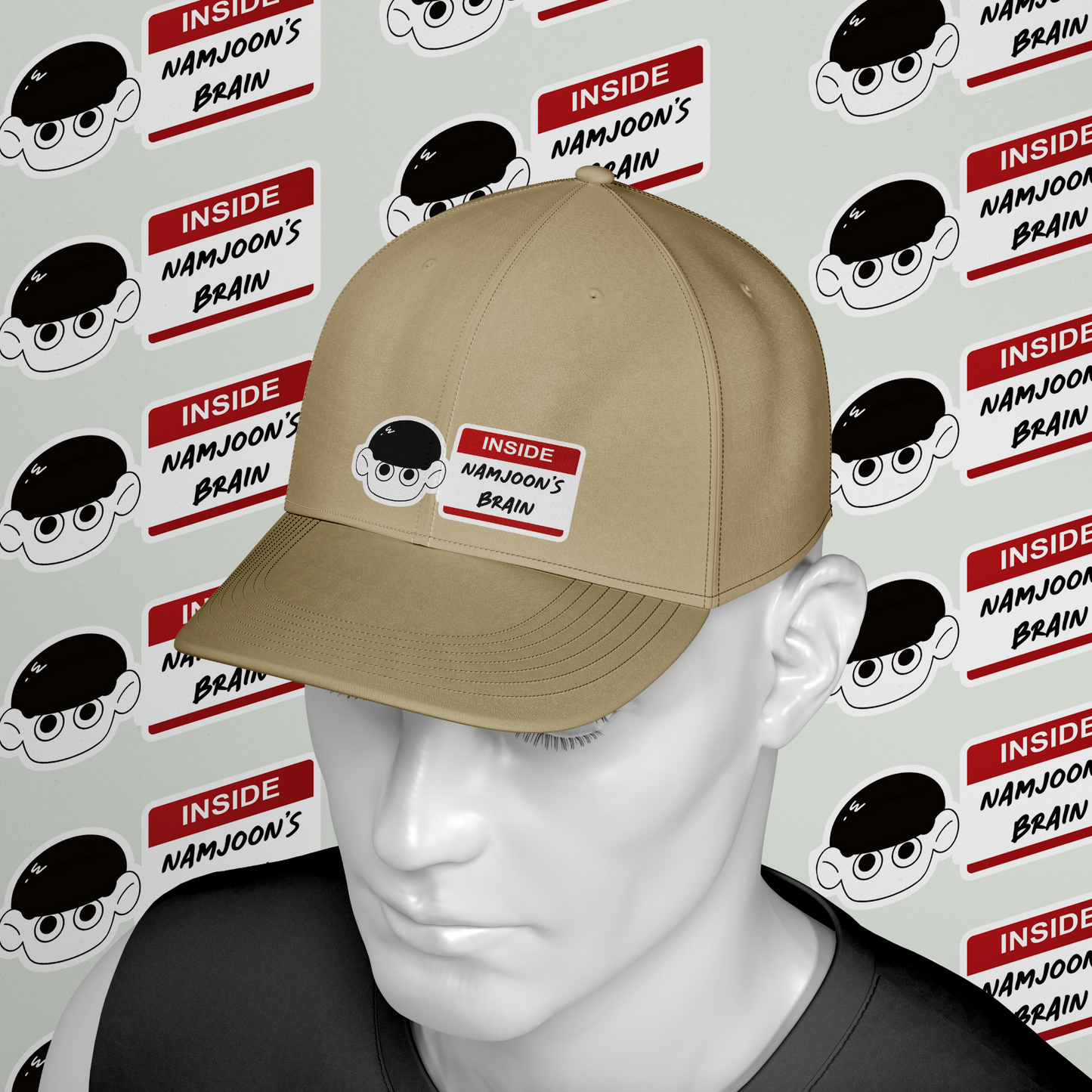 Inside Namjoon’s Brain – RM-Inspired Cap