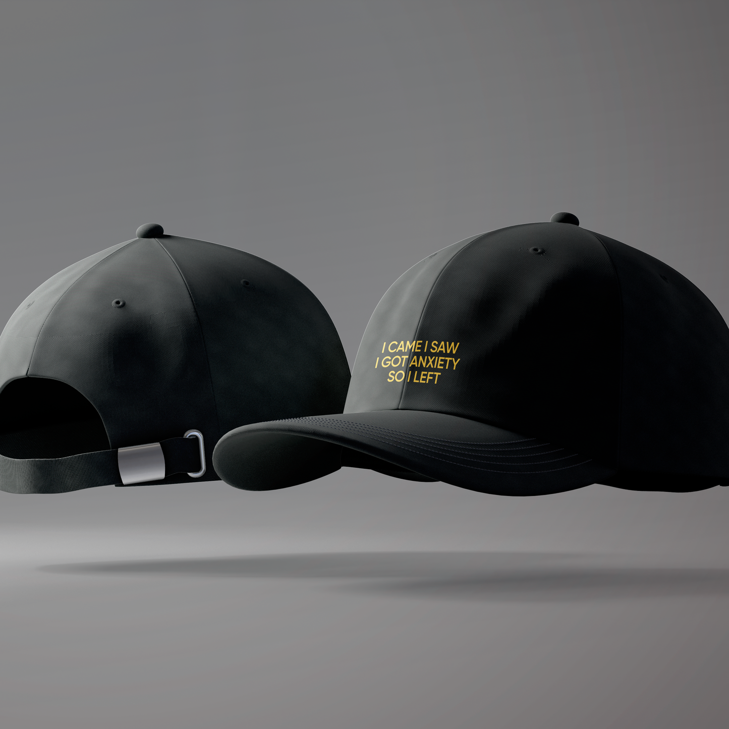 I Came, I Saw, I Got Anxiety, So I Left – Cap