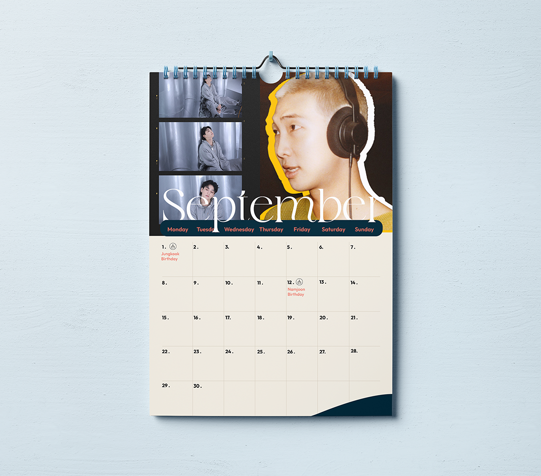 2025 BTS Calendar