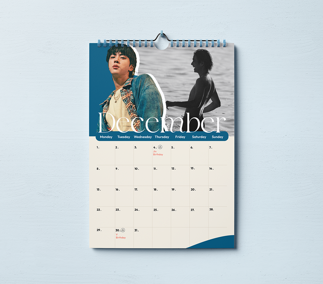 2025 BTS Calendar