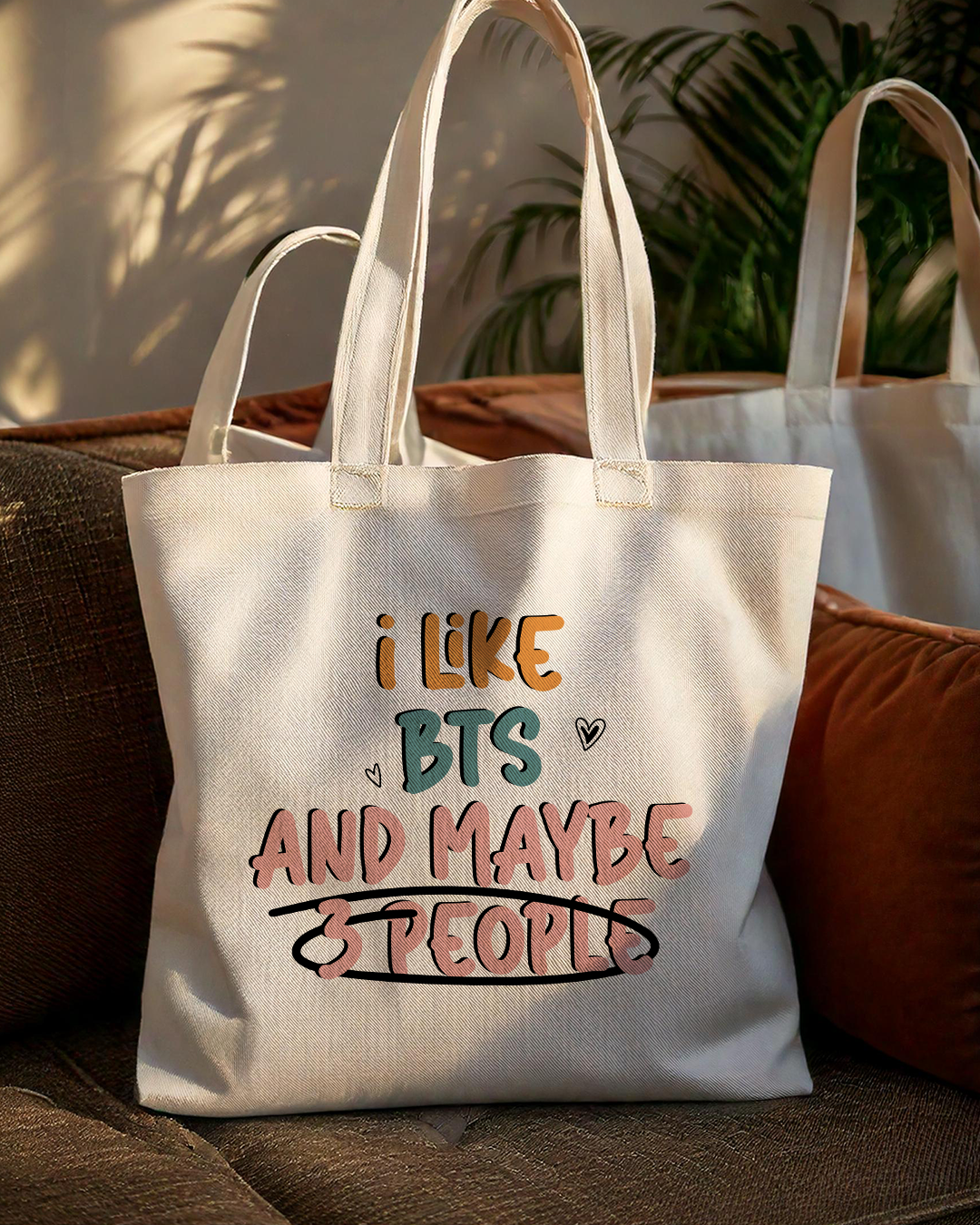 BTS - I Like BTS Tote Bag