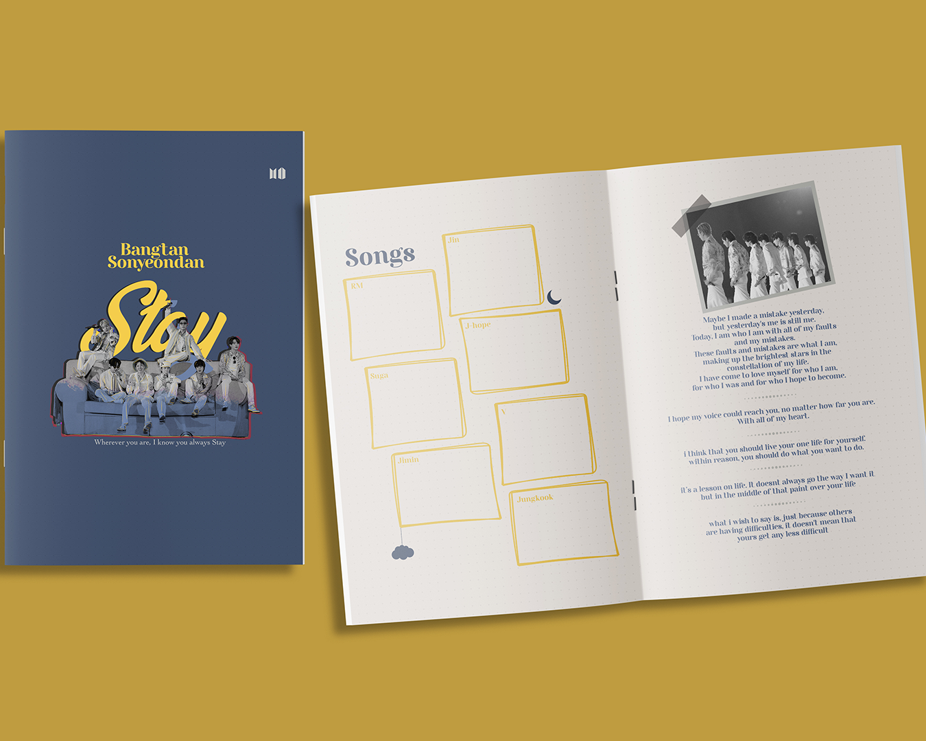 BTS Scrapbook – “Stay” Edition