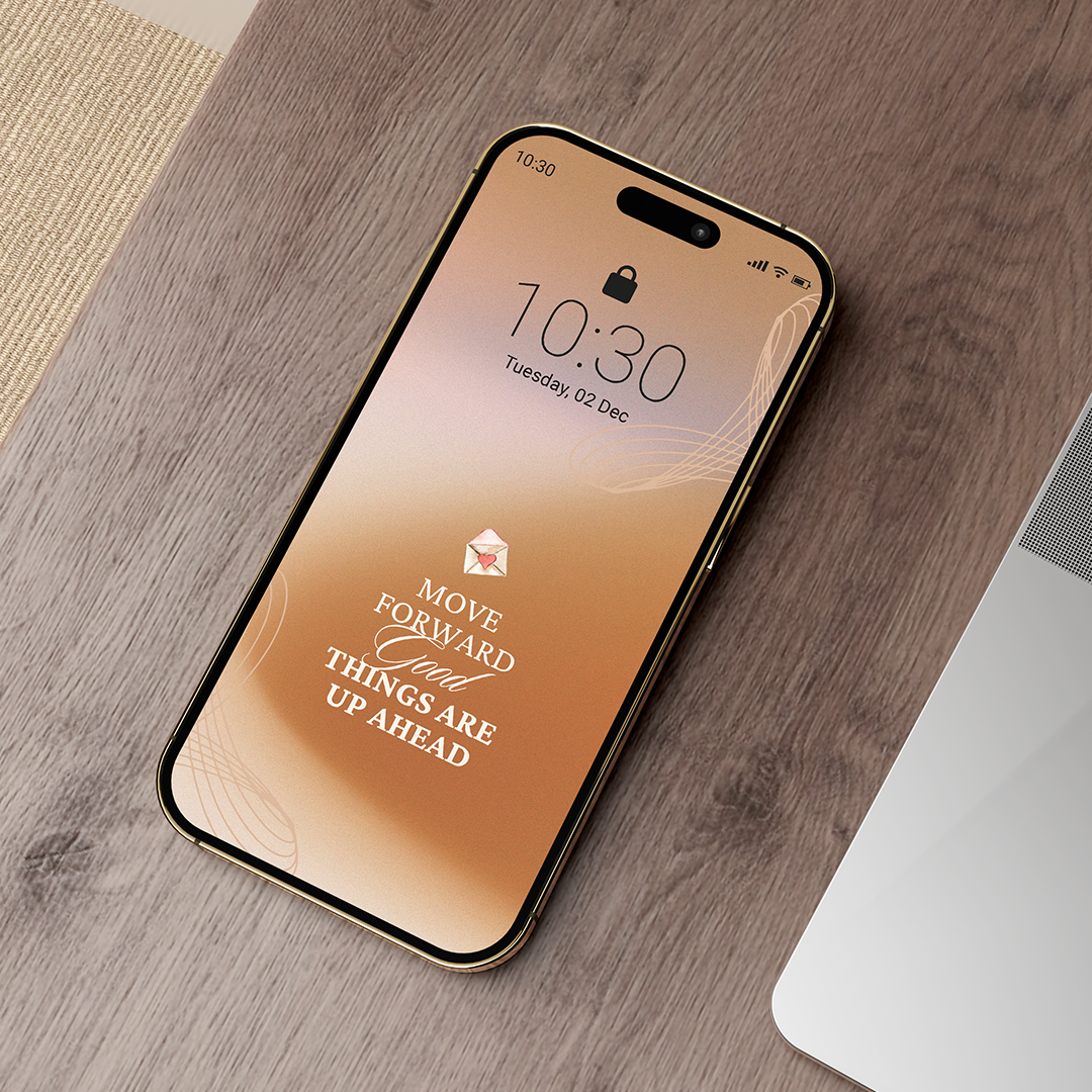 10 Digital Phone Wallpapers with Positive Affirmations