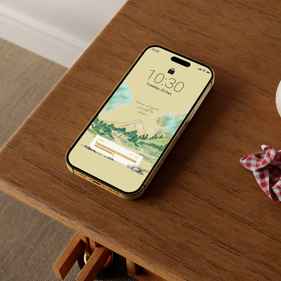 10 Digital Phone Wallpapers with Positive Affirmations