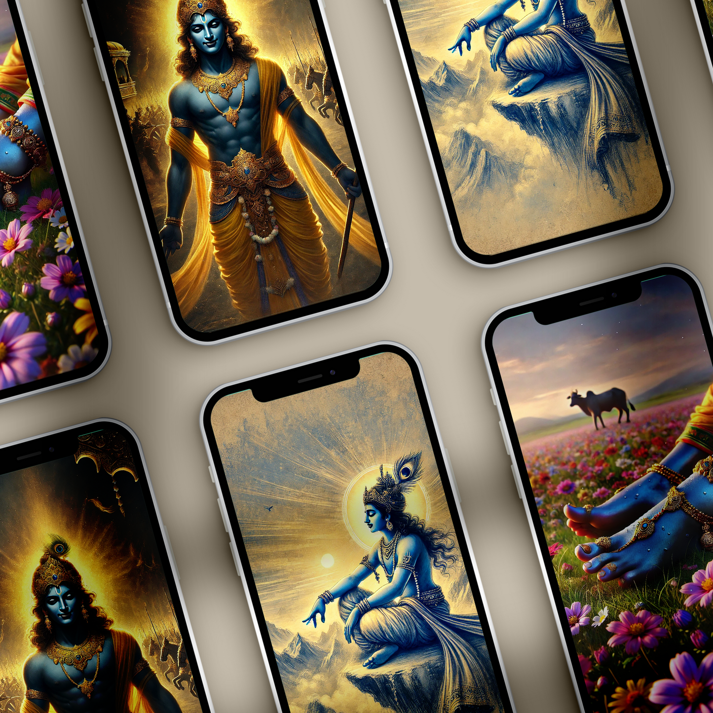 Free- Divine Lord Krishna Wallpapers